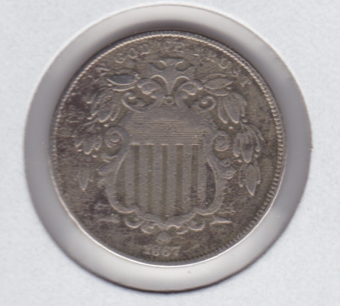1867-W/Rays-Shield-Nickel